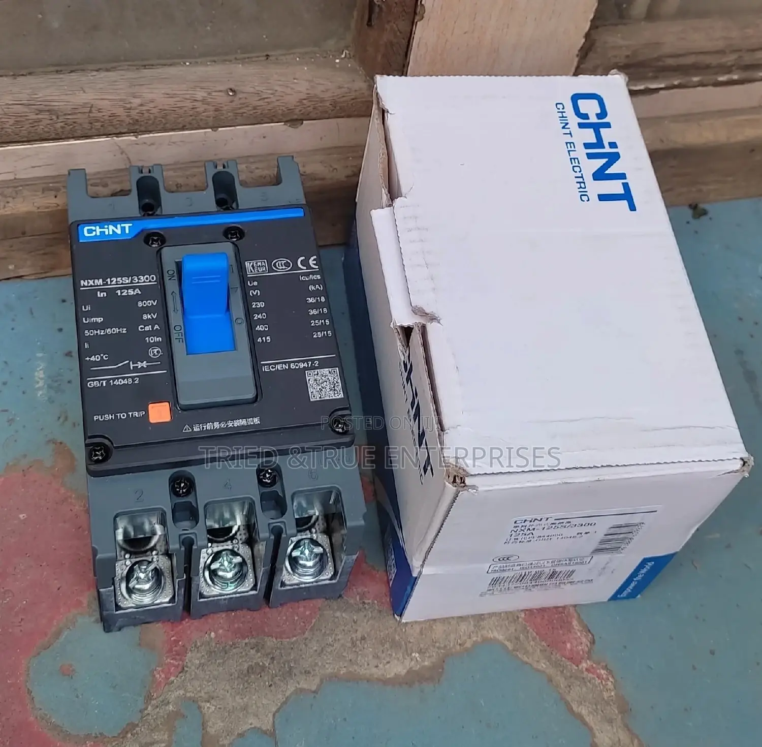125amps 3pole McCb
