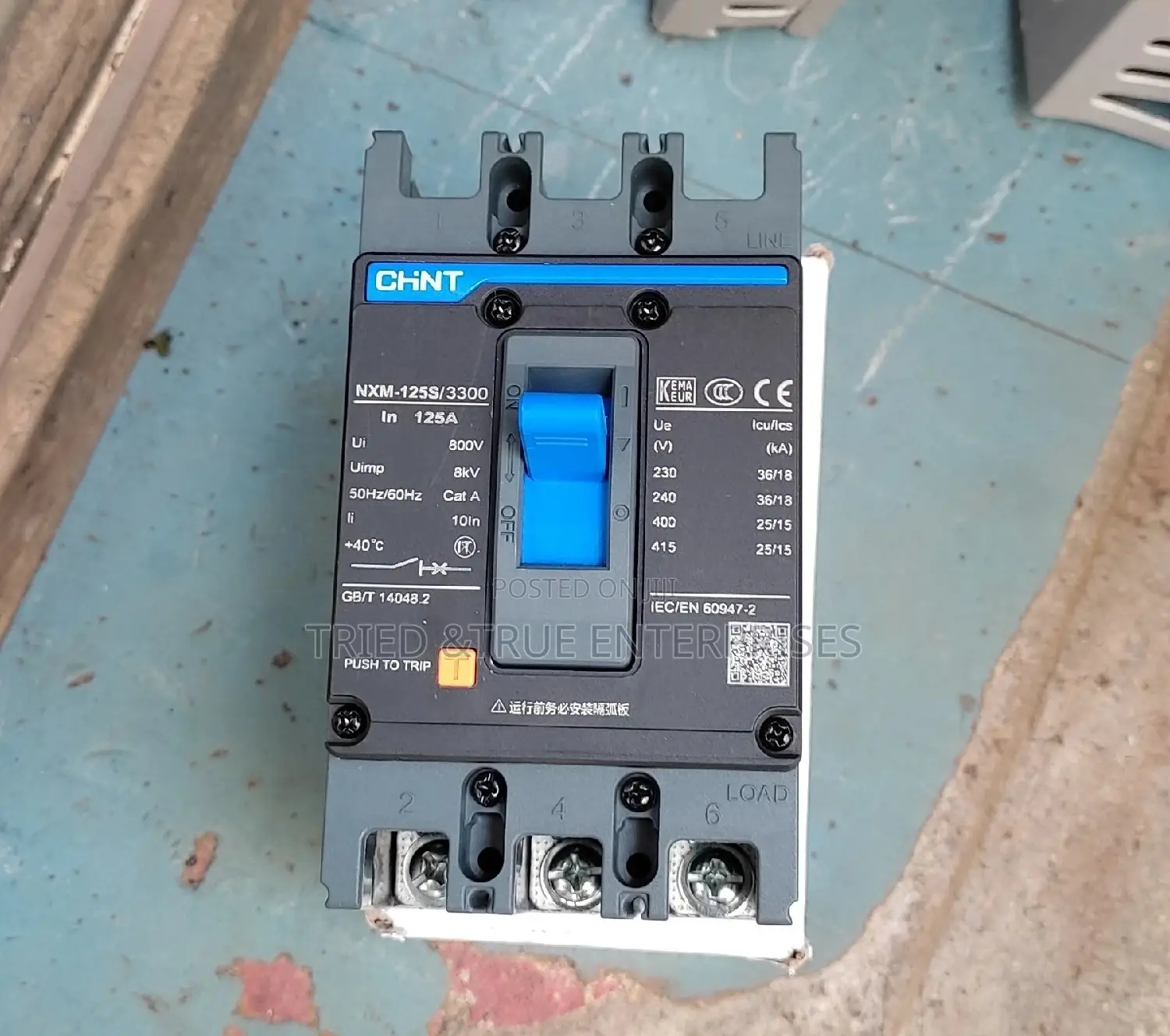 125amps 3pole McCb