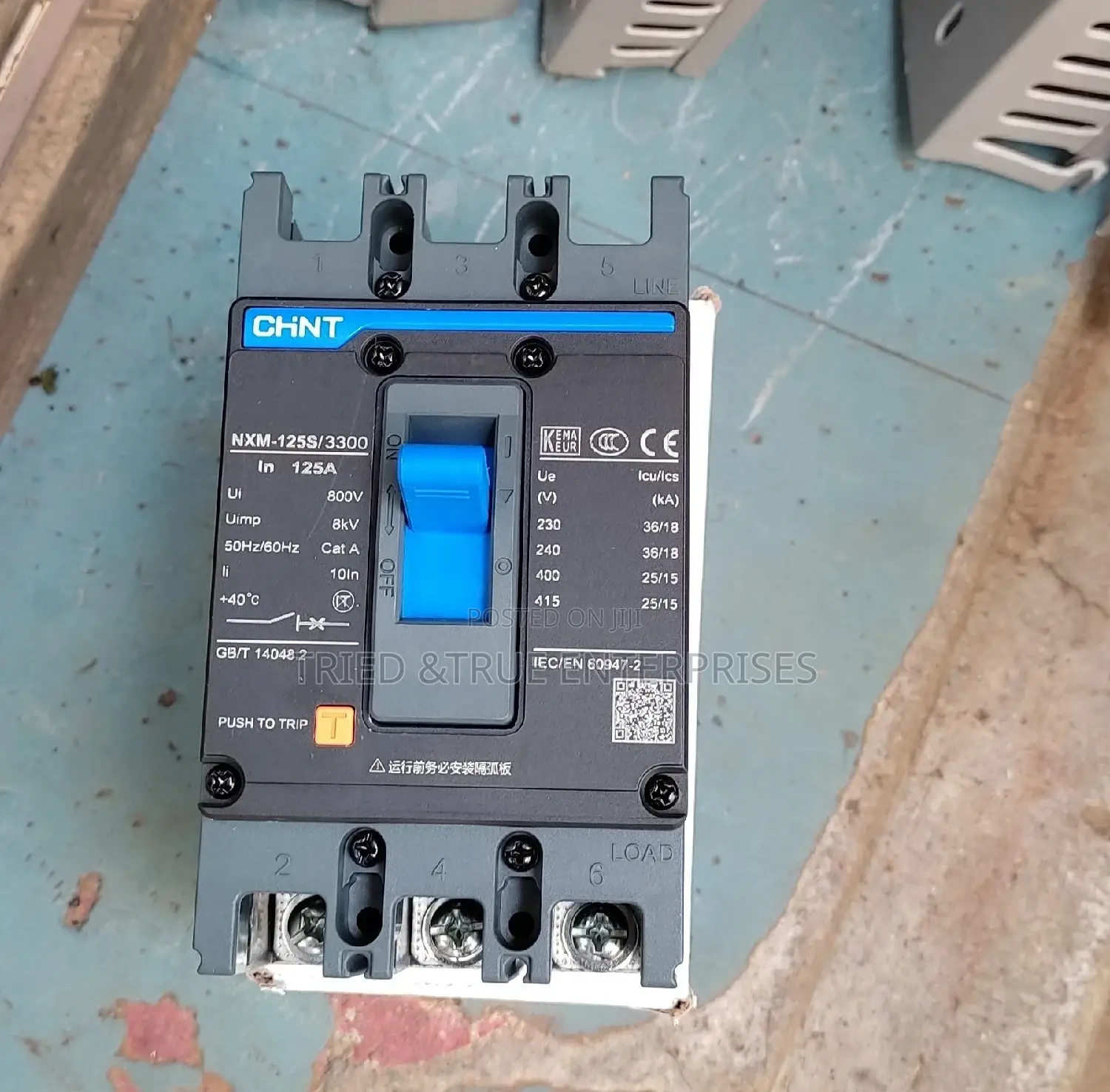 125amps 3pole McCb