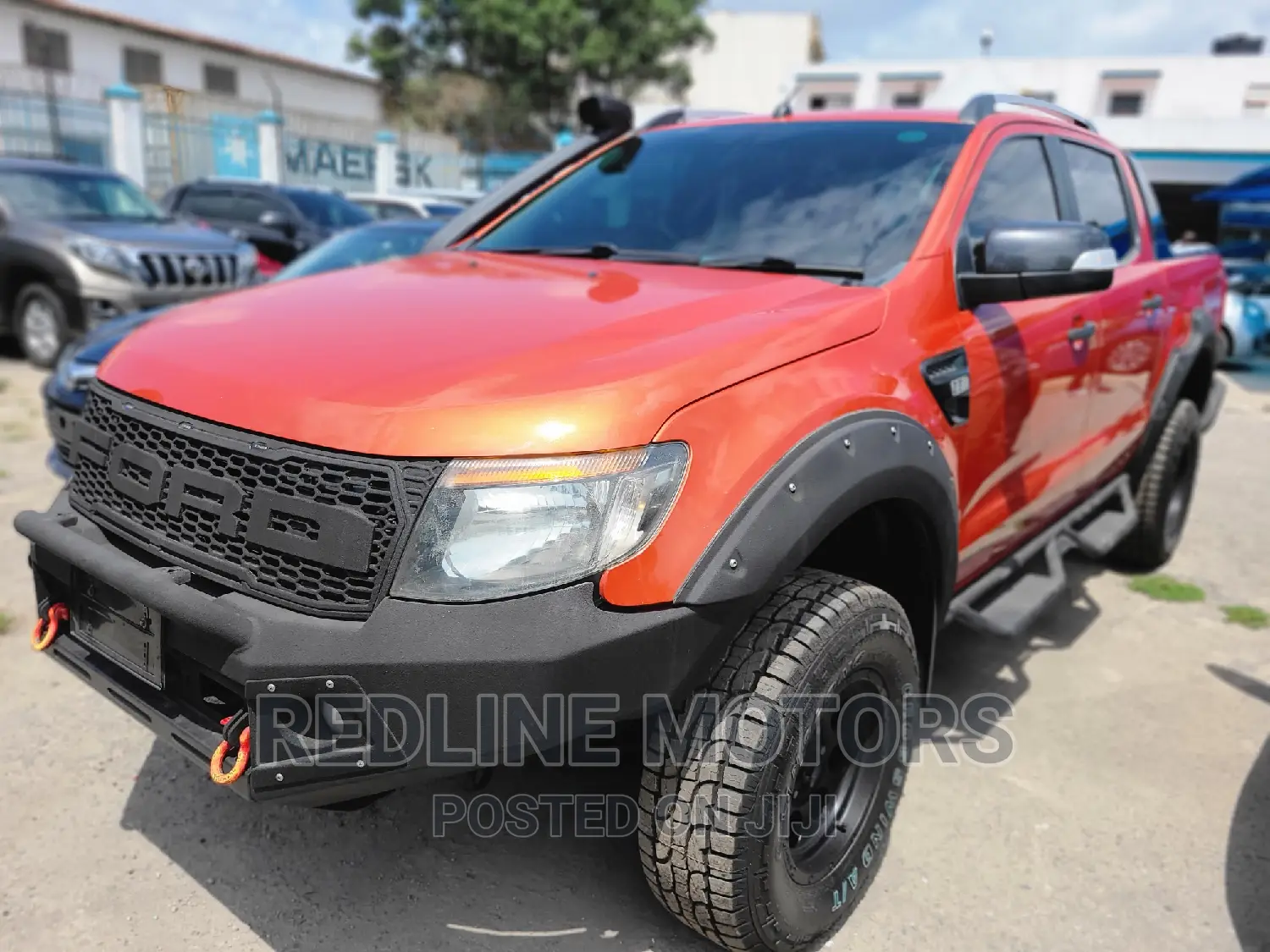 Ford Ranger 2016 Orange