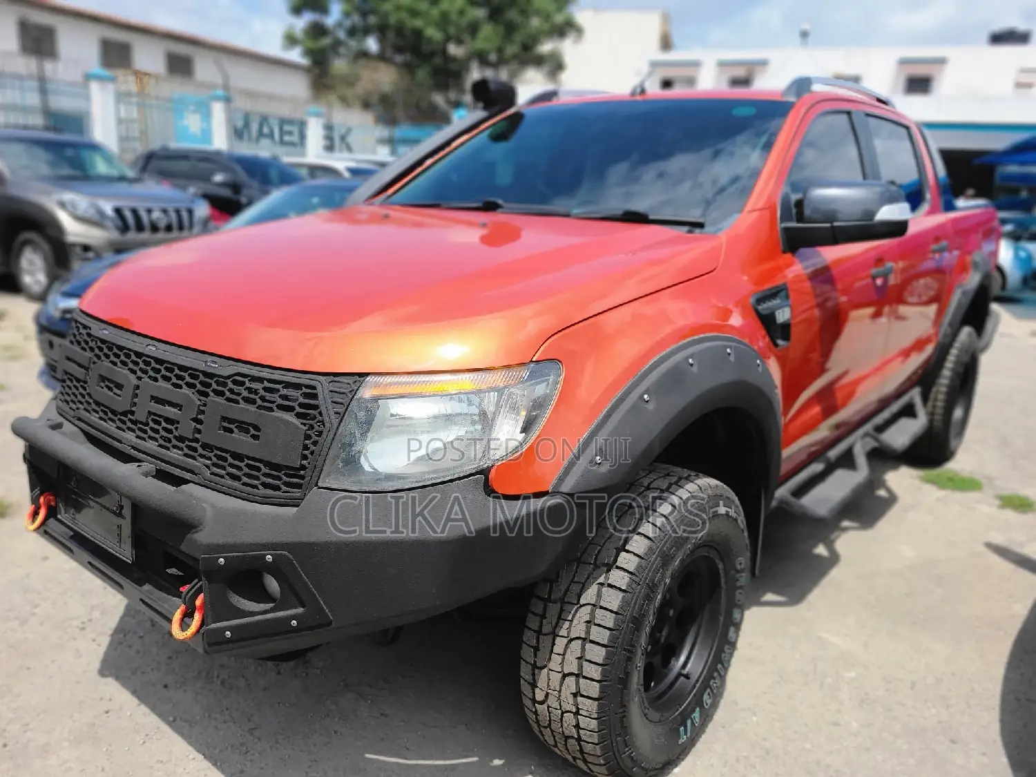 Ford Ranger 2016 Orange