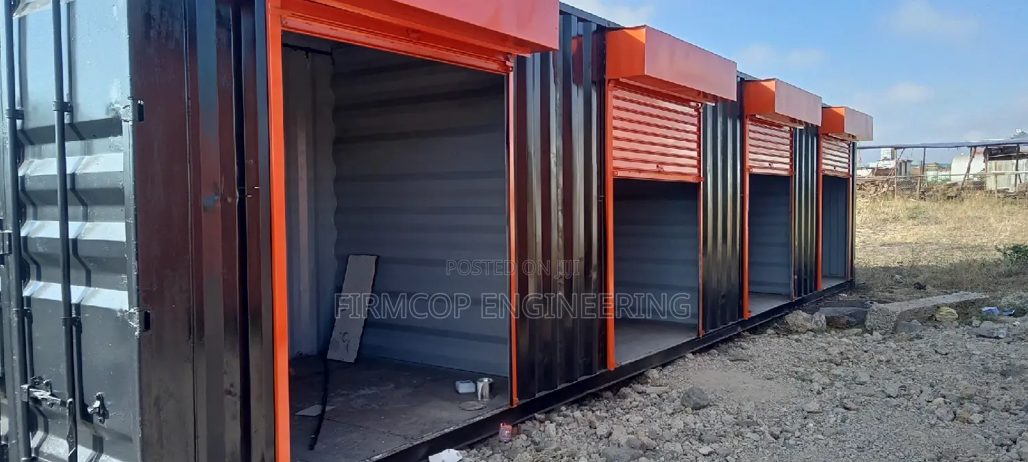 40ft Shipping Containers Stalls - Plug and Play