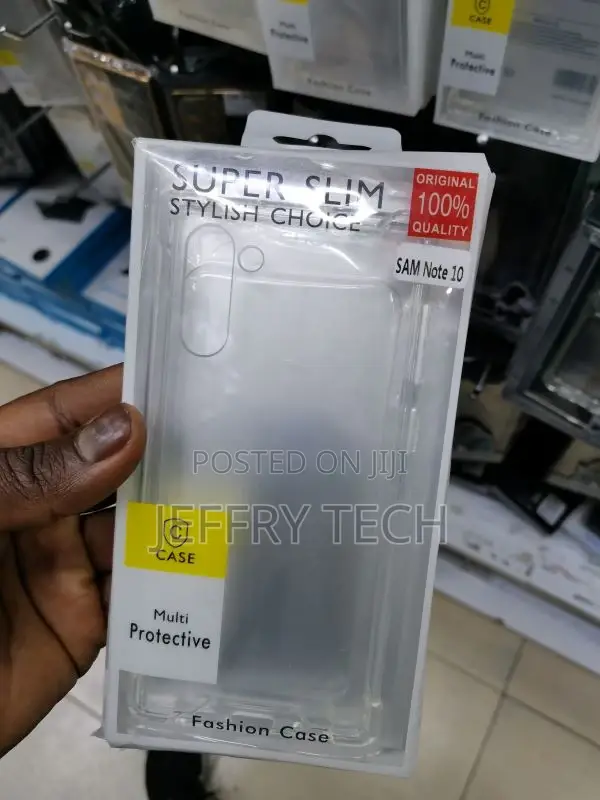 Silicone Transparent Clear Case for Samsung Galaxy Note 10