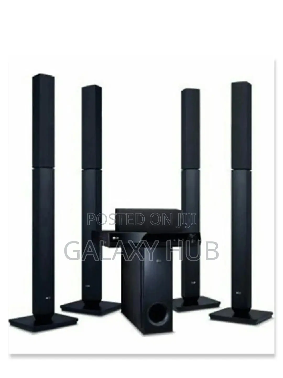Lg Lhd657- 1000w 5.1ch DVD Home Theatre System -Black