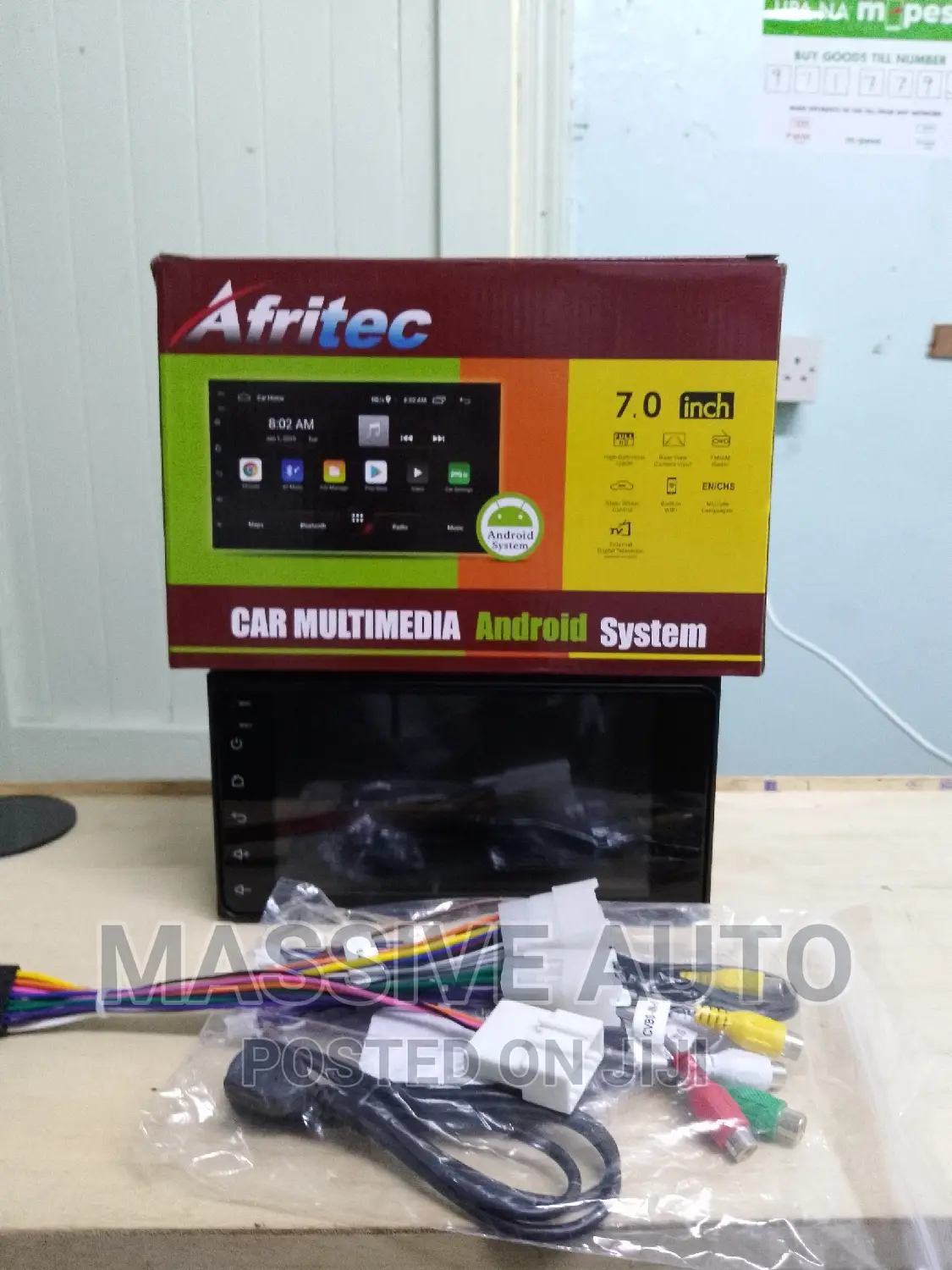 Warranty 7"Afritec Android Radio System