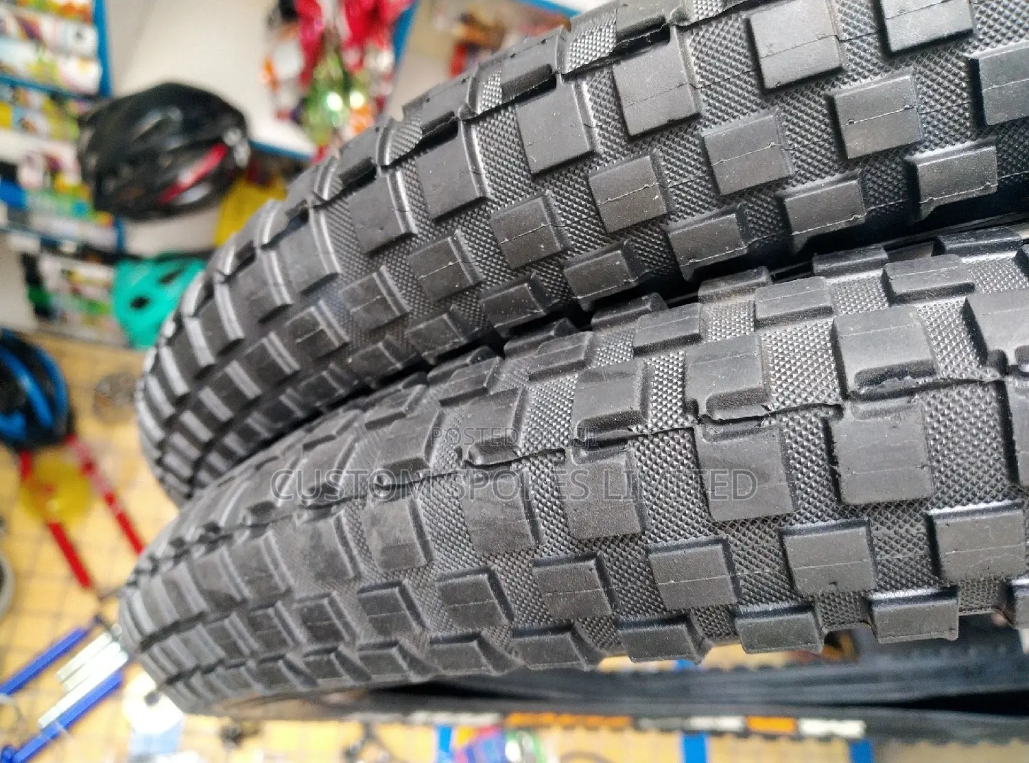 BMX 20x2.4 Wide Tyres (Black Bull)