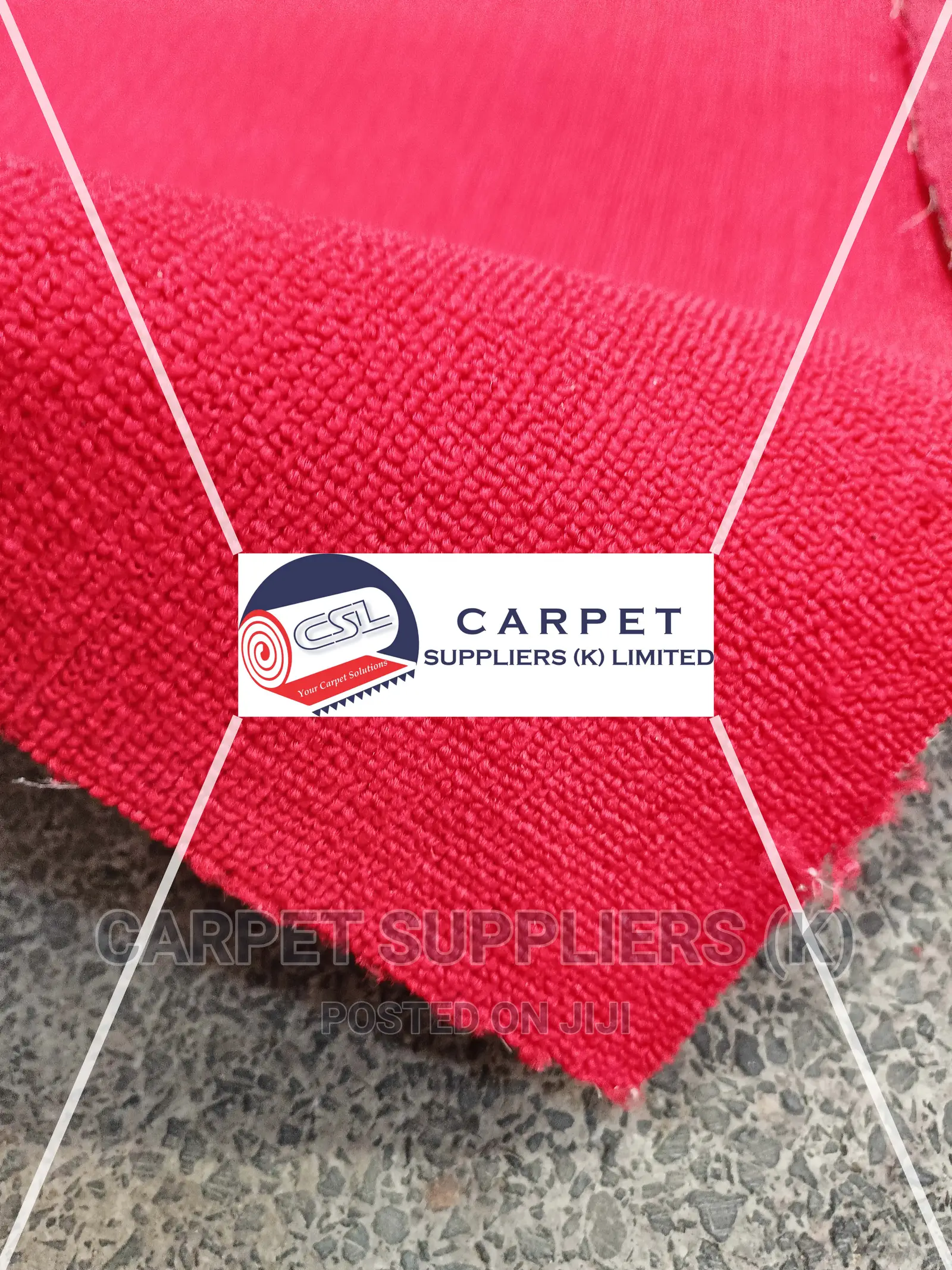 Red Wall to Wall Carpet