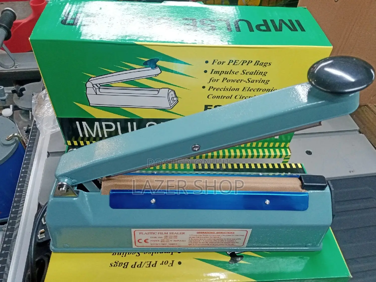 Impulse Paper Sealer