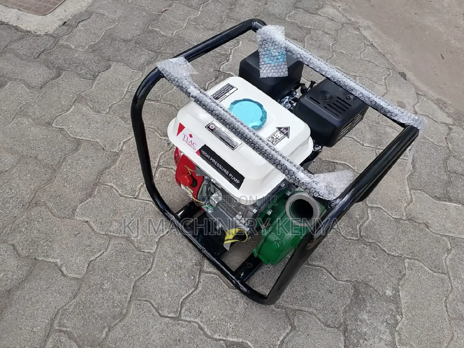 High Pressure Water-Petrol Powered Engine