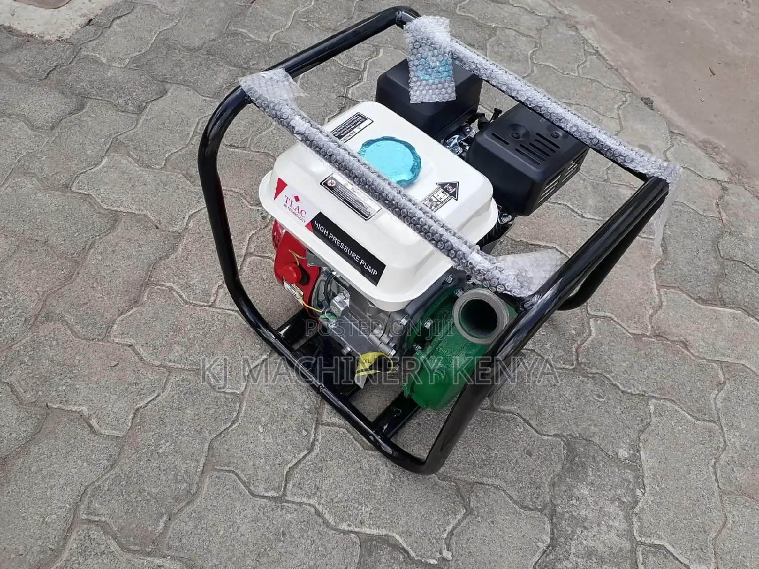 High Pressure Water-Petrol Powered Engine