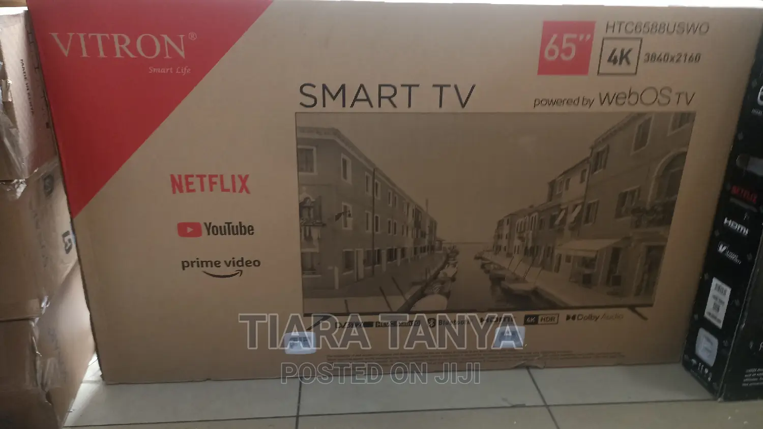 Vitron 65′′ Smart HDR Frameless Tv – Powered by Webos