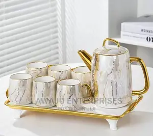 8 in 1 Tea Set With 6 Cups