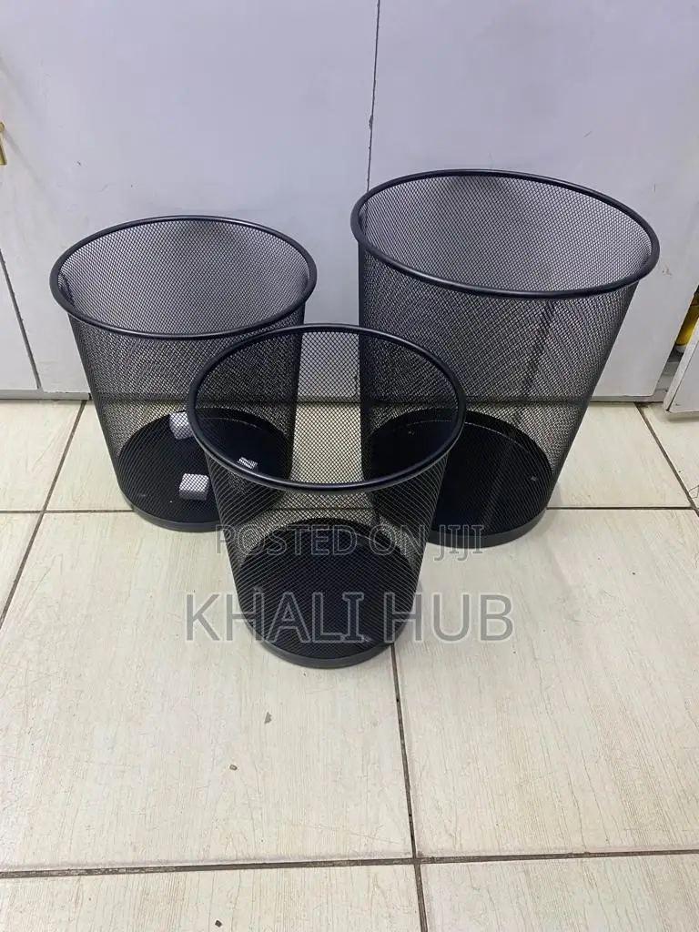 Meshbins Mesh Dustbins Mesh Dustbins Black Strong