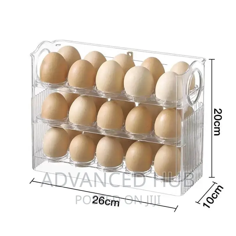 30pc Acrylic Egg Storage Box/Egg Shelves