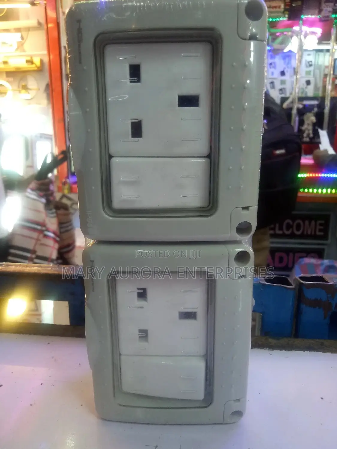 Twin Socket Waterproof