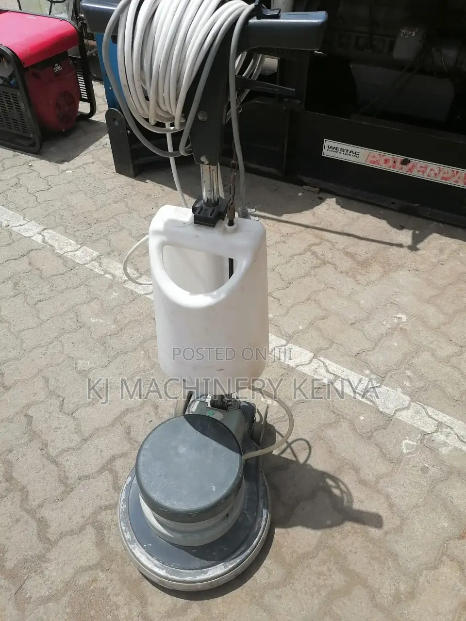 Floor Scrubber for Sale-Slightly Used With Different Brushes