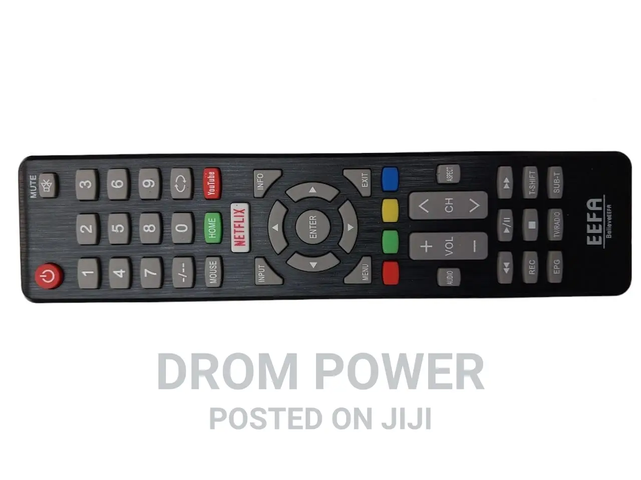 EEFA TV Replacement Remote
