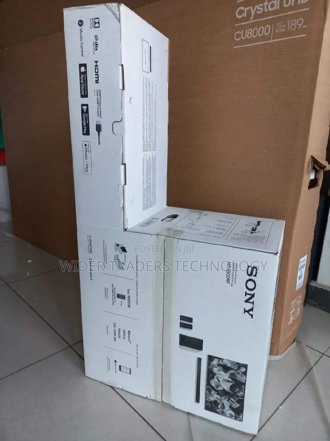 Sony Ht-S500rf 1000w Home Cinema Soundbar, 5.1ch, Usb