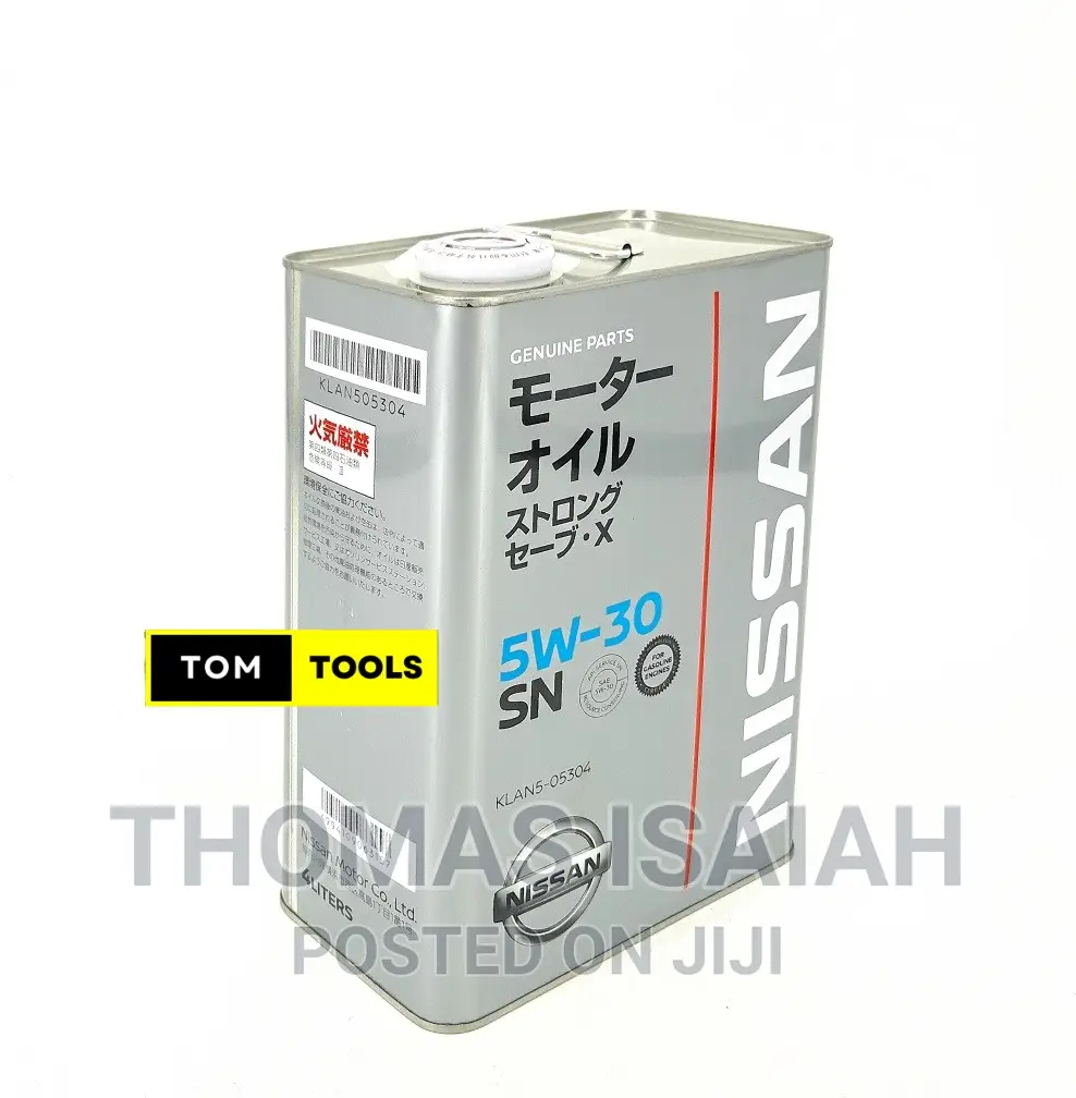 10,000km Nissan Genuine Parts Sn 5w-30 Fully Synthetic Engin