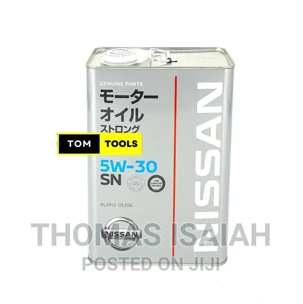 10,000km Nissan Genuine Parts Sn 5w-30 Fully Synthetic Engin