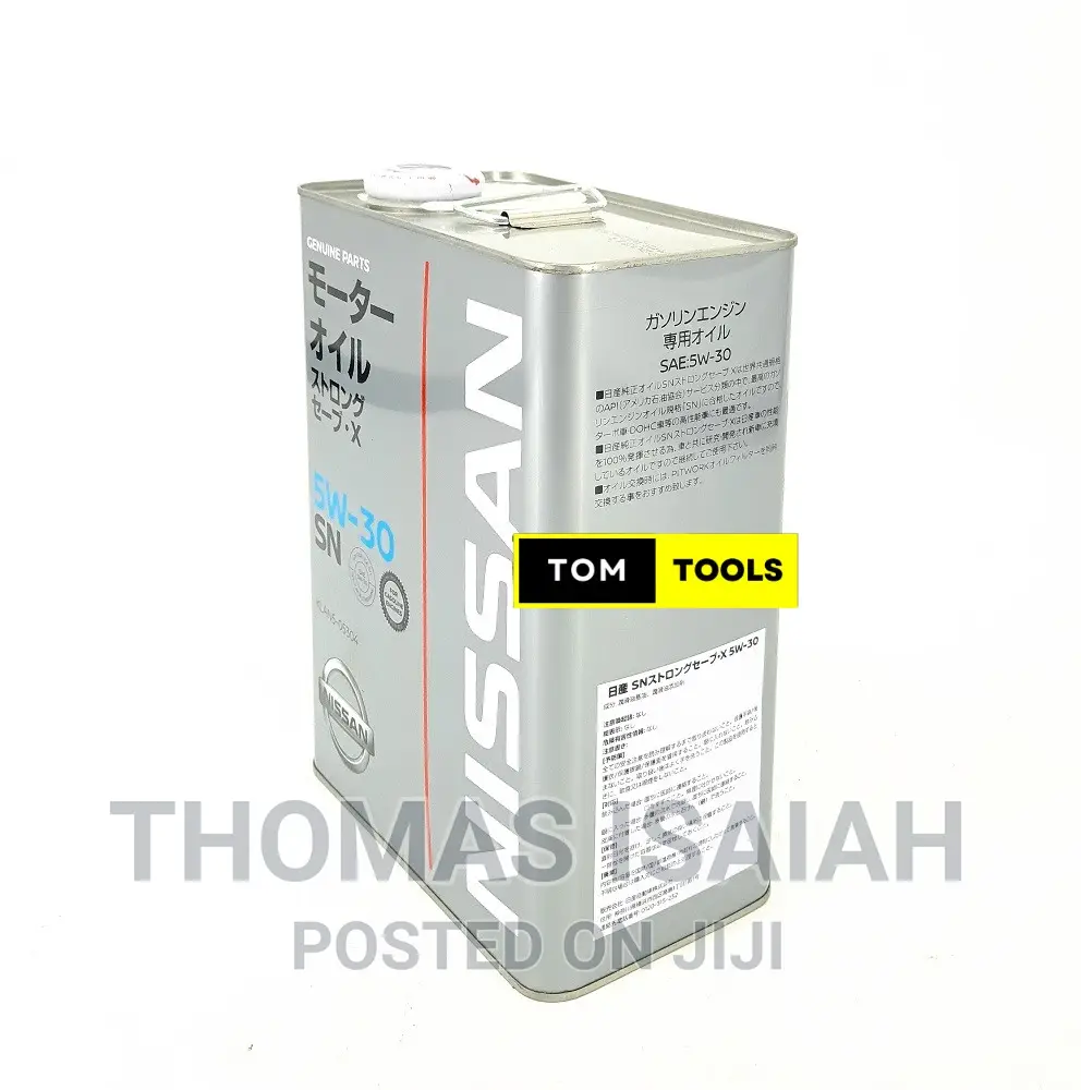 10,000km Nissan Genuine Parts Sn 5w-30 Fully Synthetic Engin