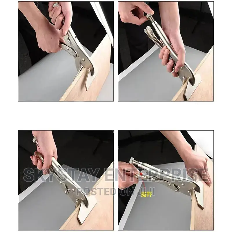 Jaw Locking Pliers Sheet Metal 10"