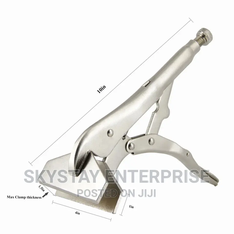 Jaw Locking Pliers Sheet Metal 10"
