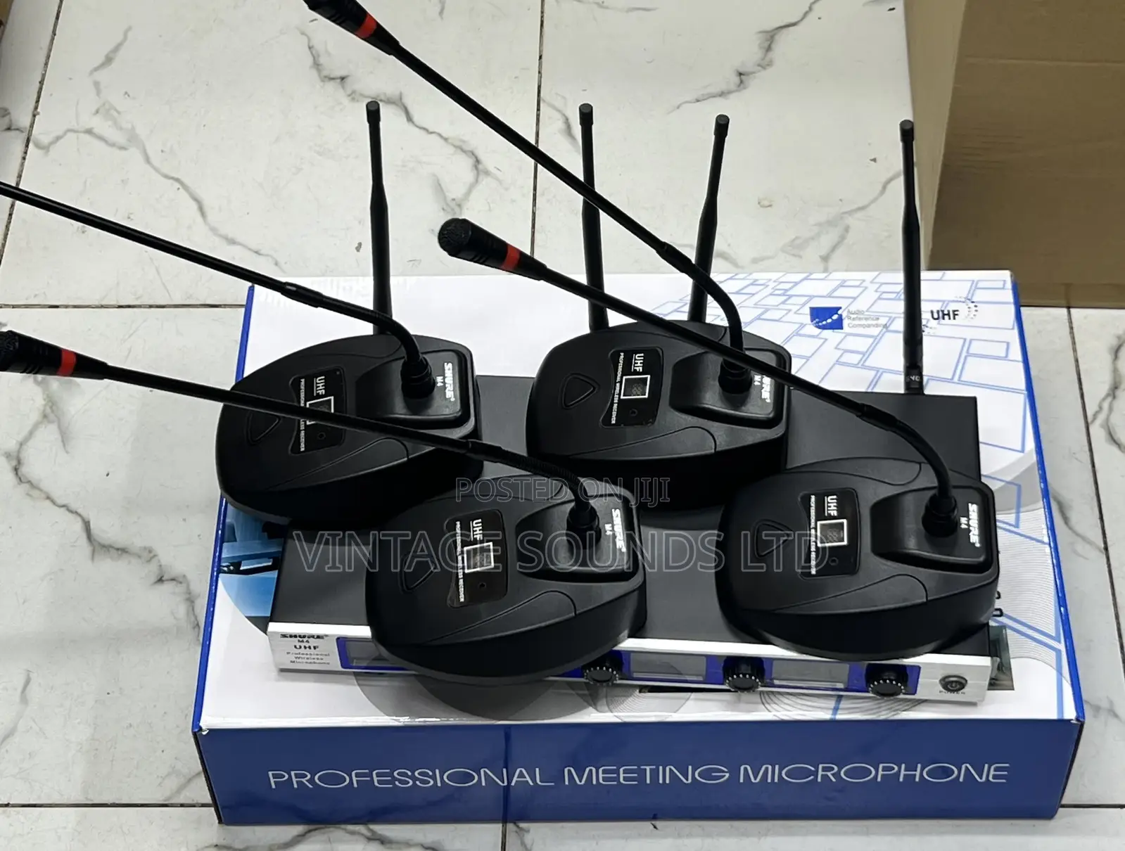 Shure M4 4channel Conference Wireless Microphones