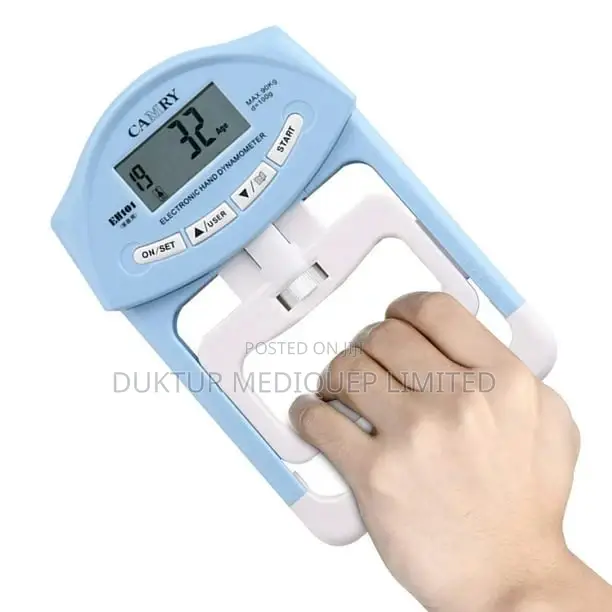 Hand Grip Dynamometer, Measures Grip Strength .Uses 2aaa Bty