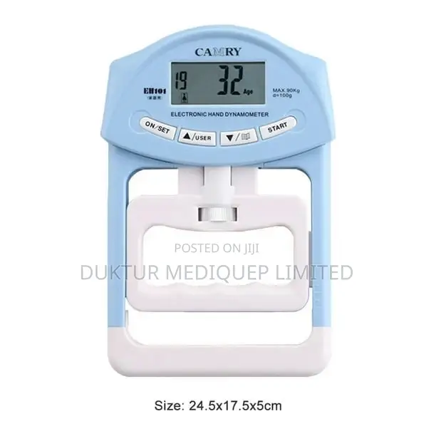 Hand Grip Dynamometer, Measures Grip Strength .Uses 2aaa Bty