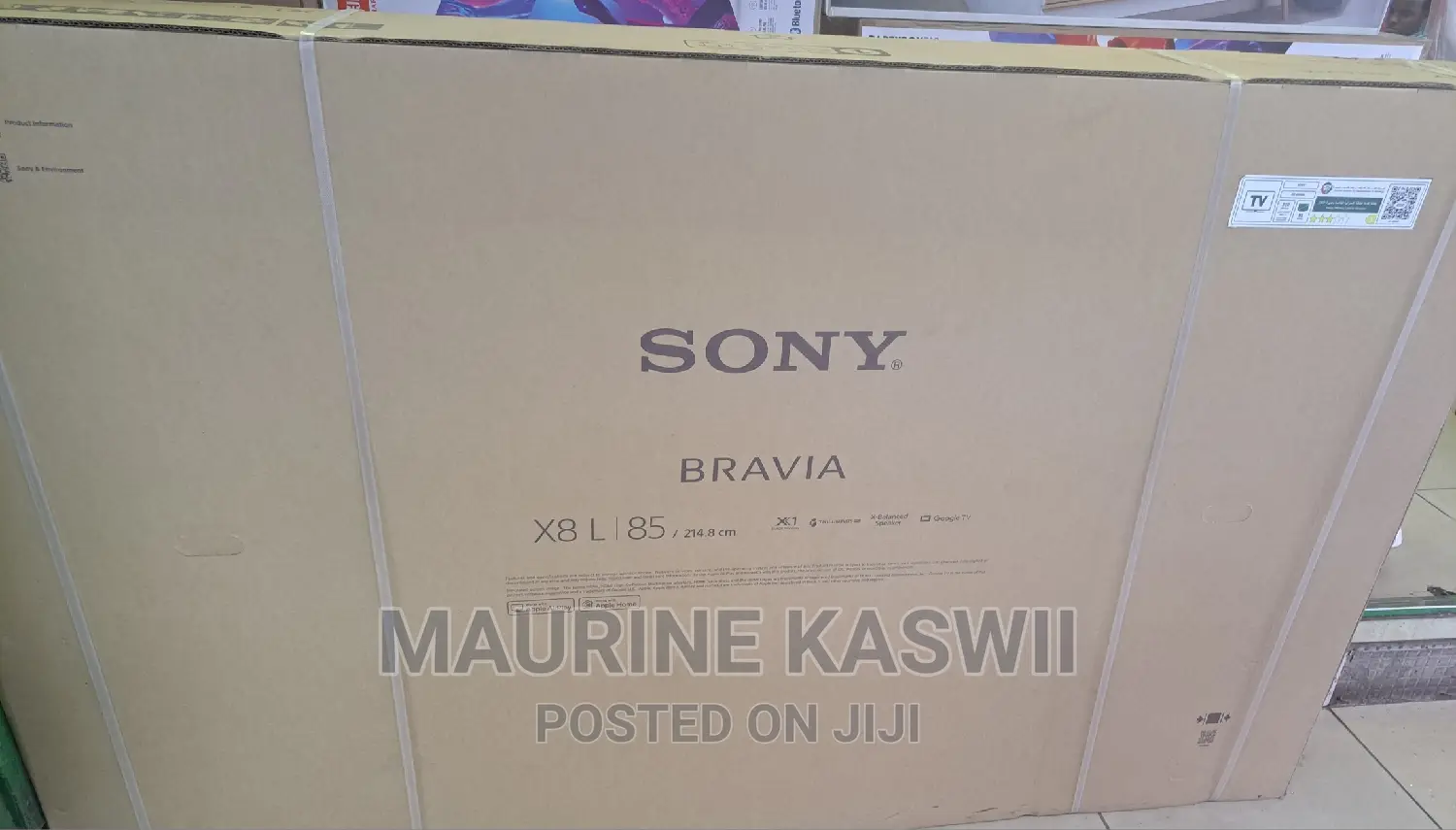 Sony 85 Inch X80L Series HDR Smart TV| KD-85X80L
