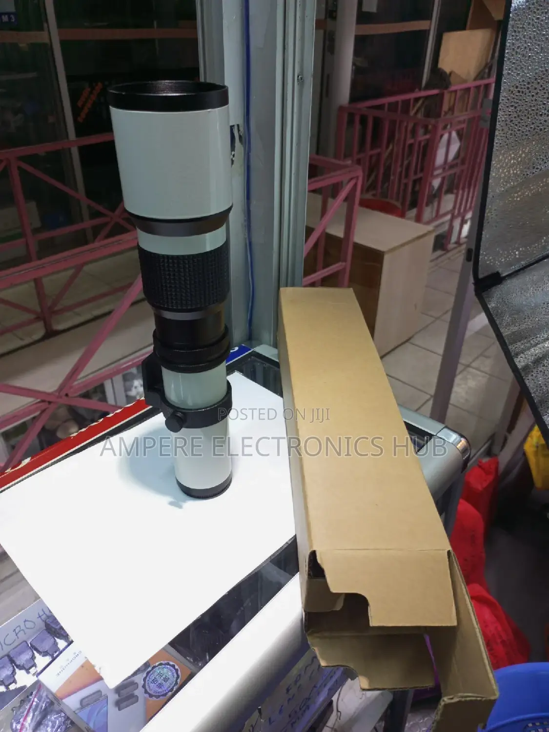 Wildlife Photography Telephoto Lens - Premium White Color