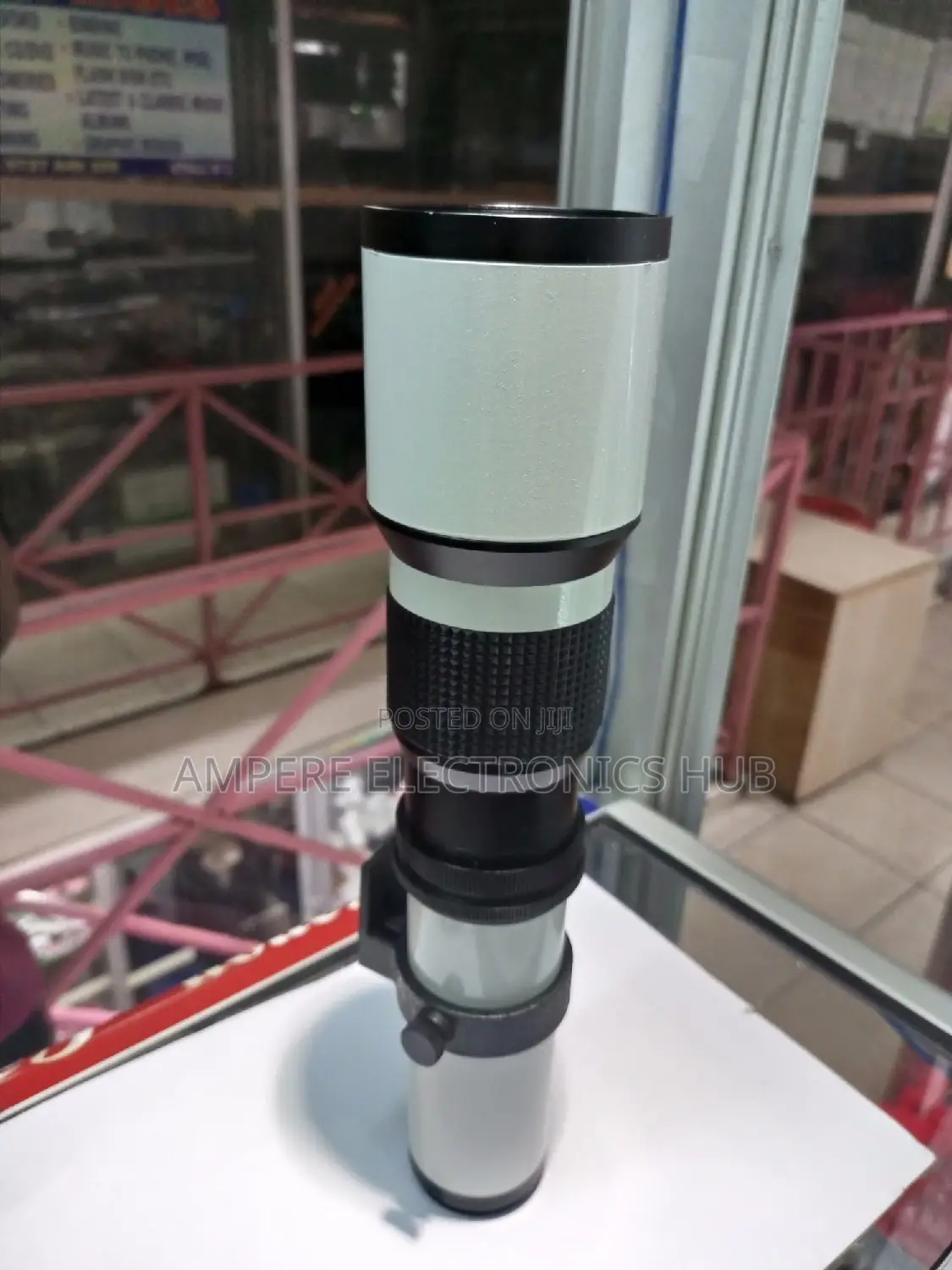 Wildlife Photography Telephoto Lens - Premium White Color