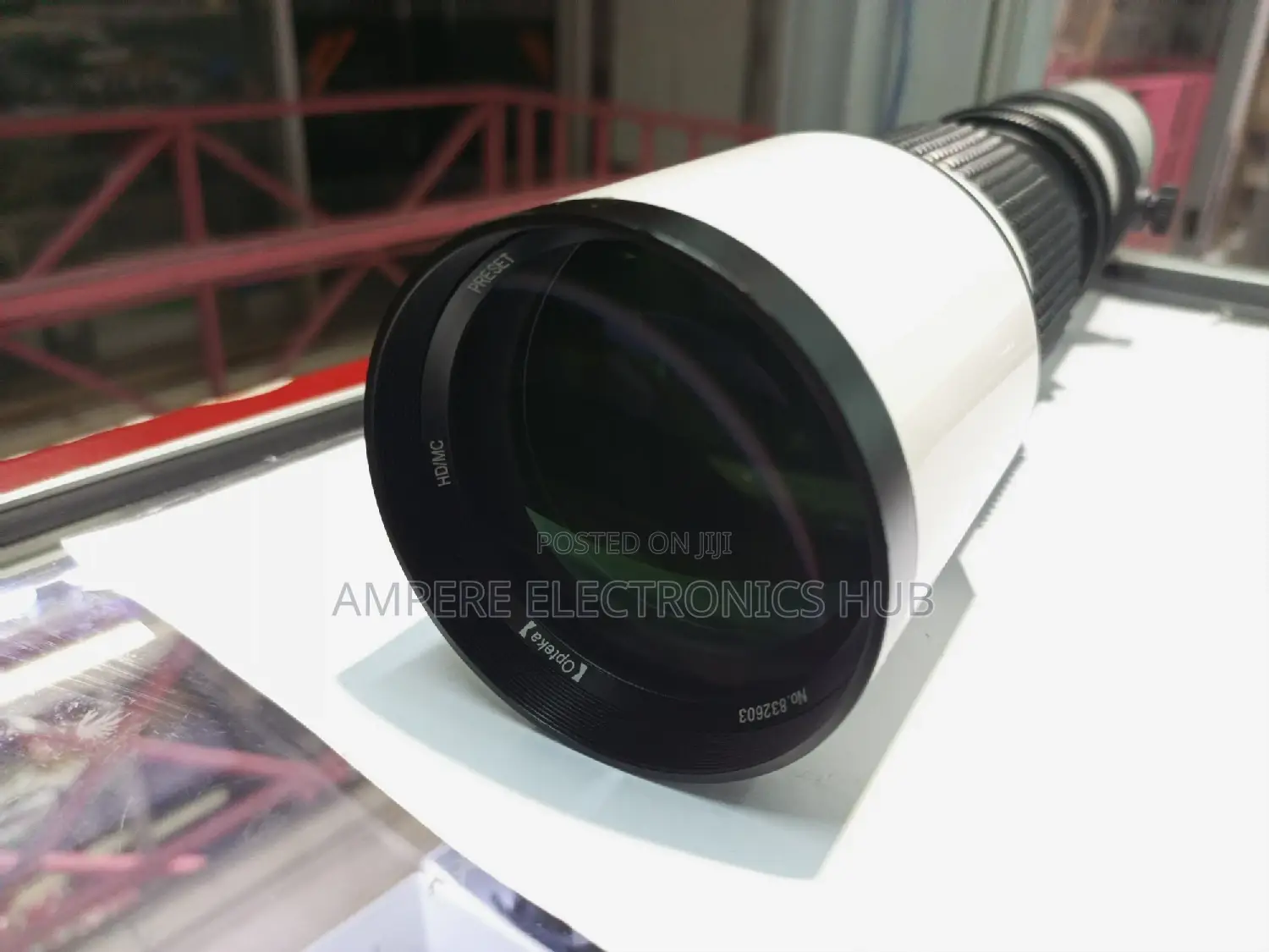 Wildlife Photography Telephoto Lens - Premium White Color