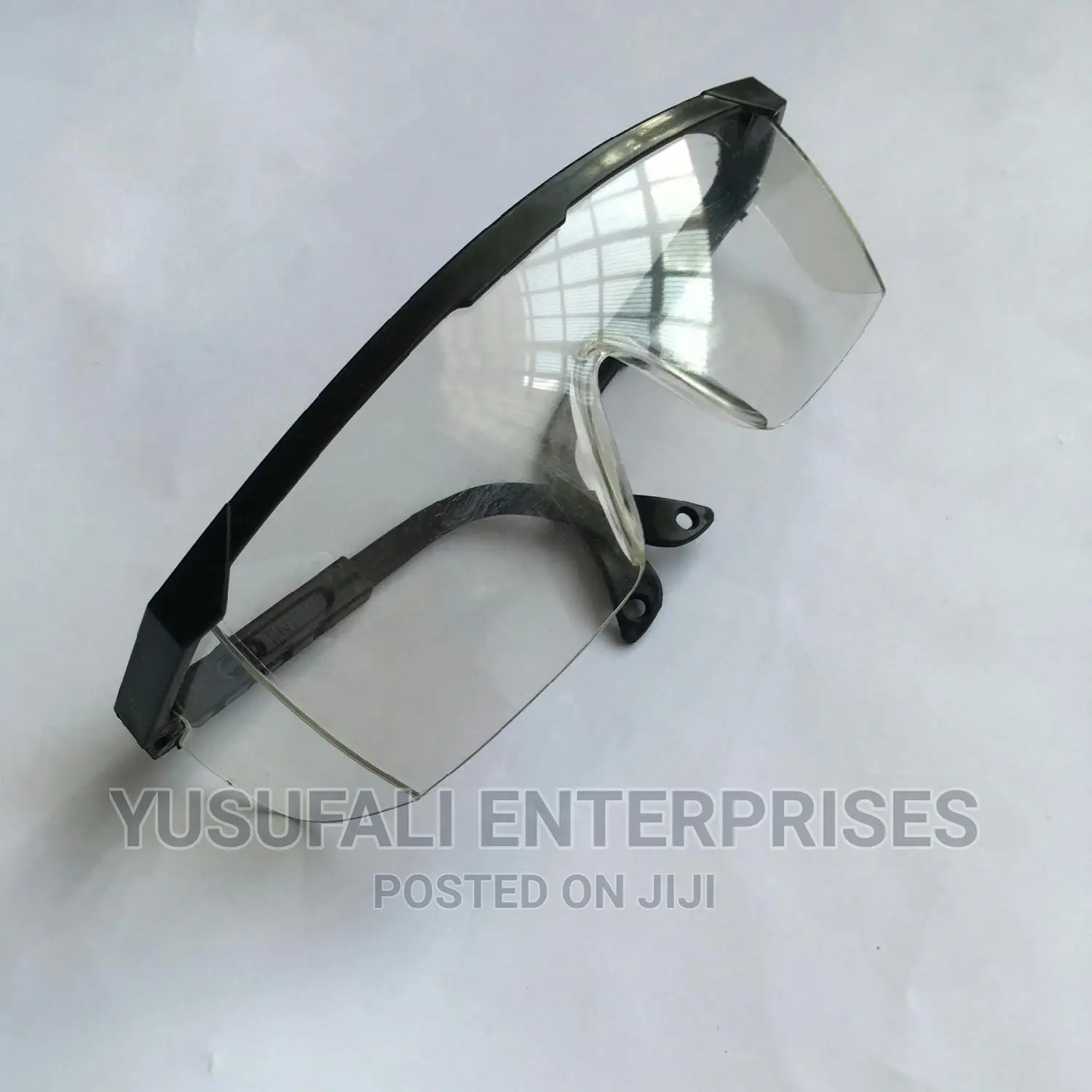 Safety Spectacles. Black Frame. Wholesale.