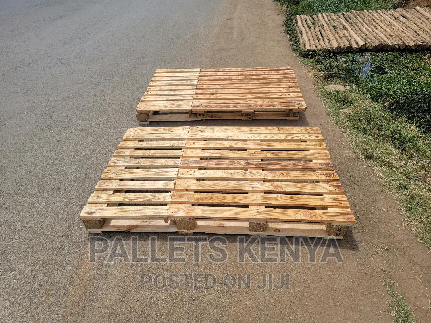 Premium 5 by 6 Pallets Bed - Blazed Pallet Bed