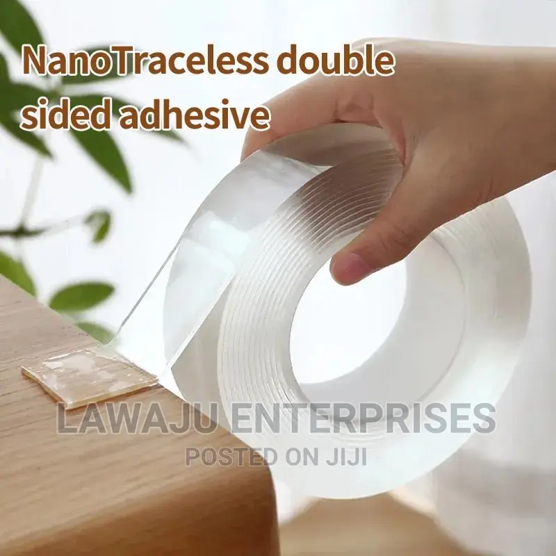 Transparent Double Sided Tape (Nano Tape) 3mtrs