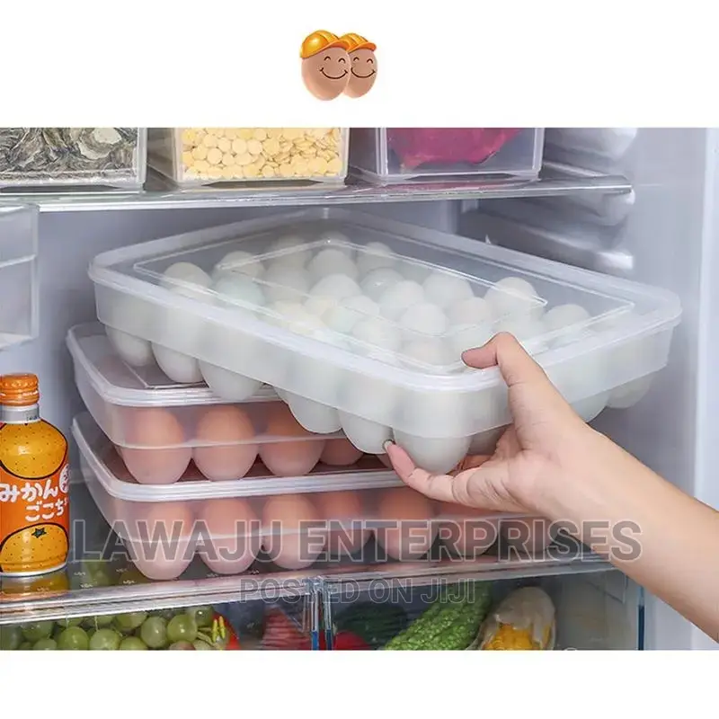 34 Compartment Egg Preservation Tray With Lid