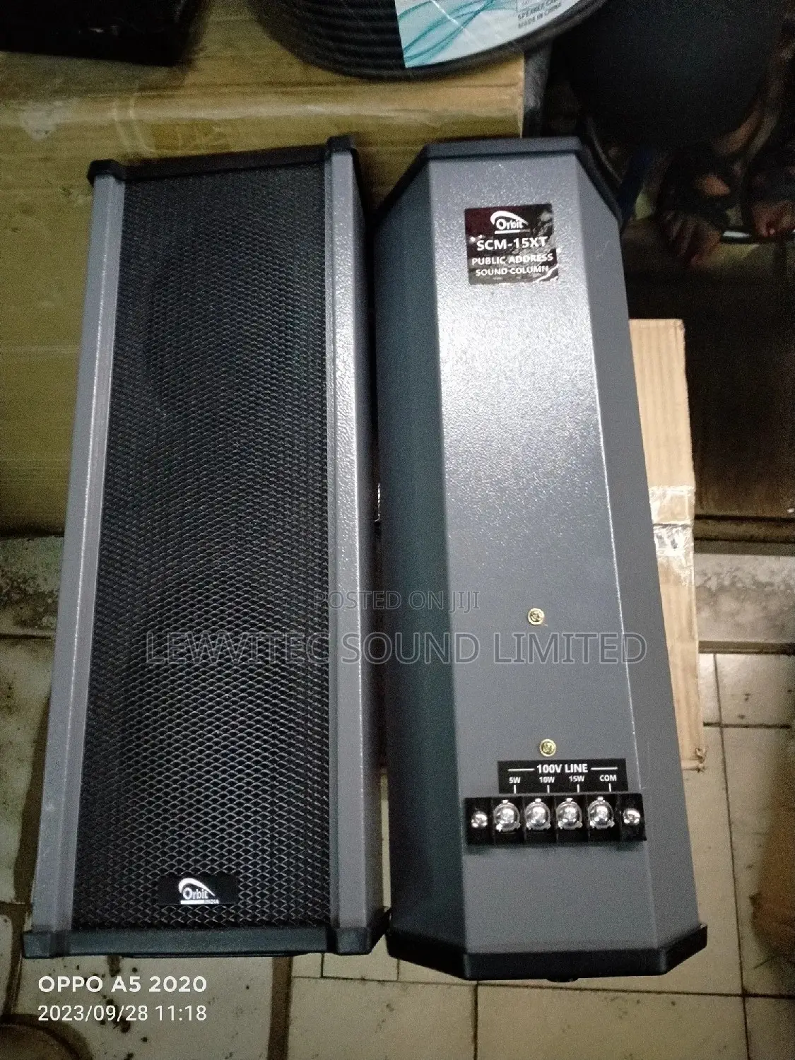 New Column Speaker