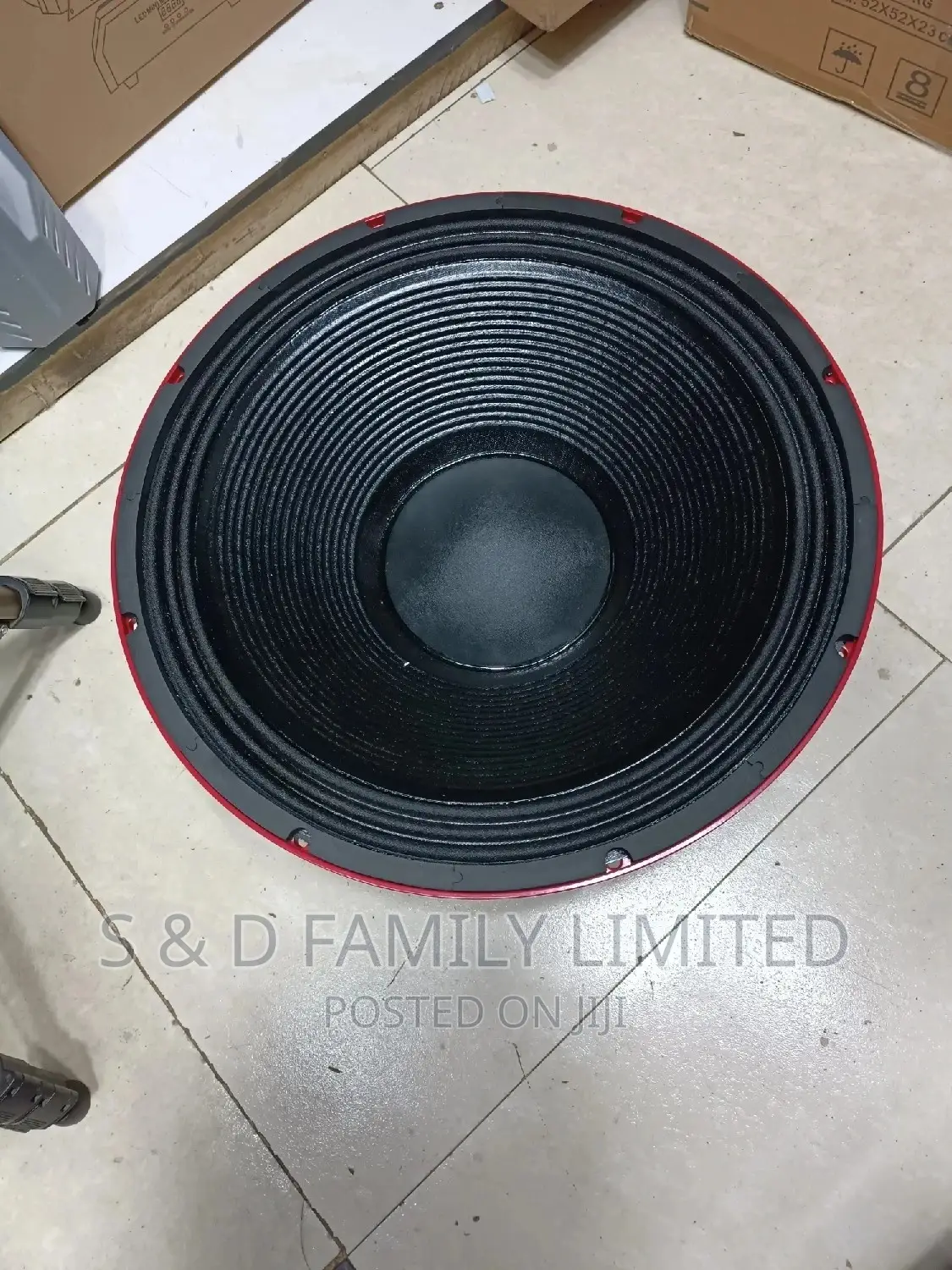 Derwel 18DL1882 Red PD1882 Naked 18 Inch Speaker