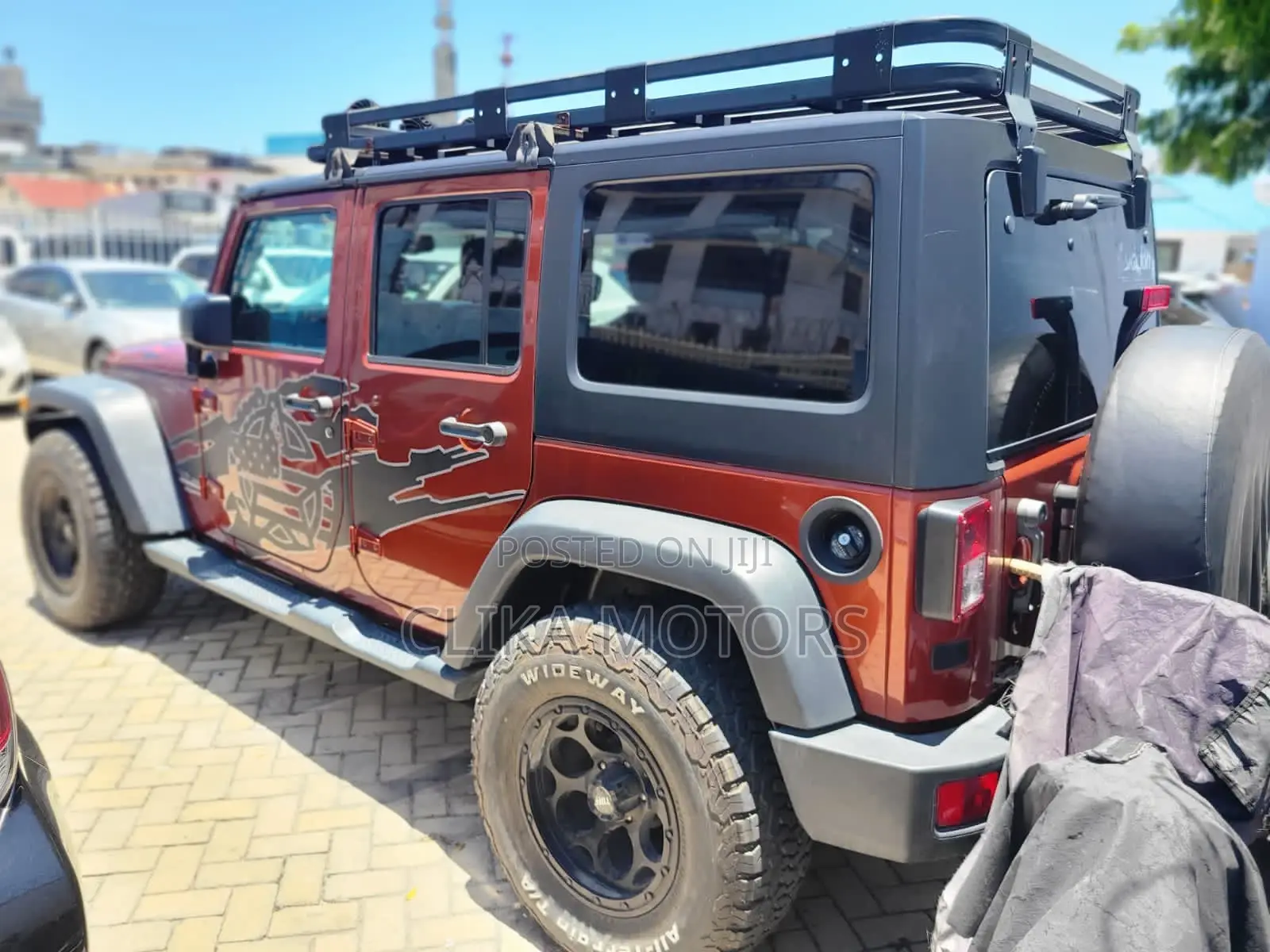 Jeep Wrangler 2017 Orange
