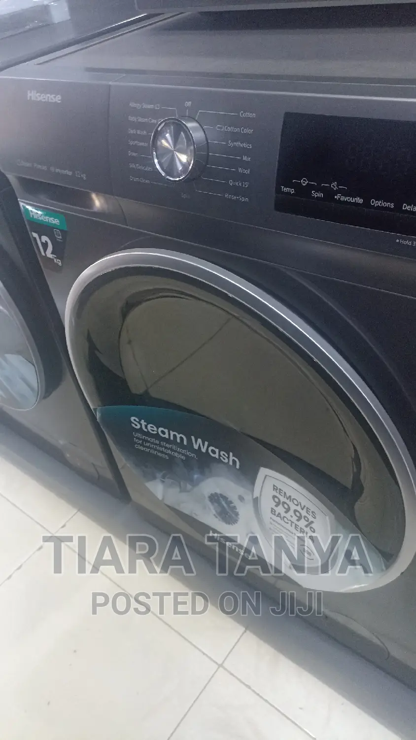 Hisense 12kg Wfqy1214vjmt Front Load Washing Machine