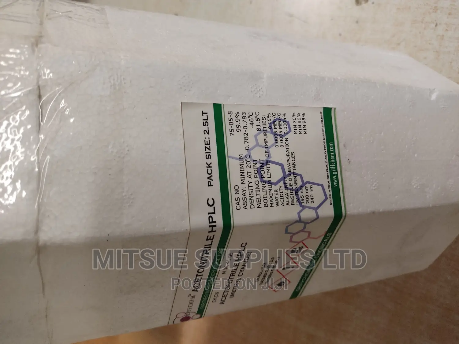Acetonitrile HPLC 2.5L