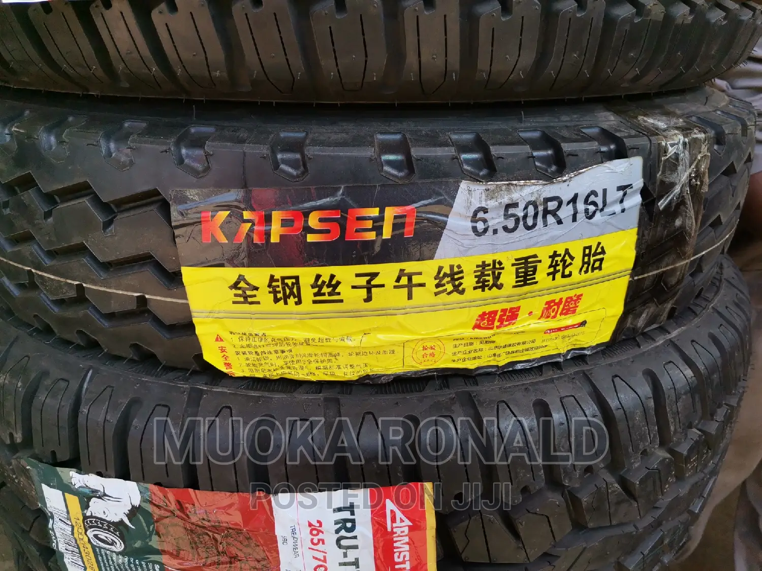 6.50r16lt Kapsen Tyre