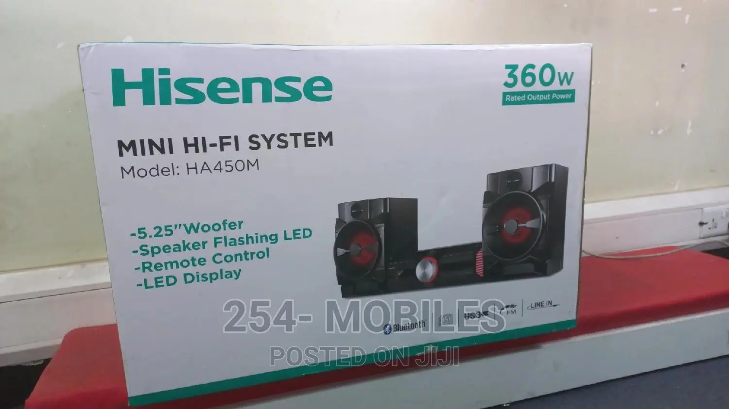 Hisense 360watts HA450M Mini Hi-Fi