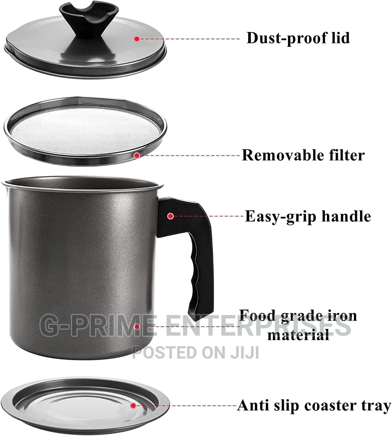 Oil Filter Container /Oil Siever