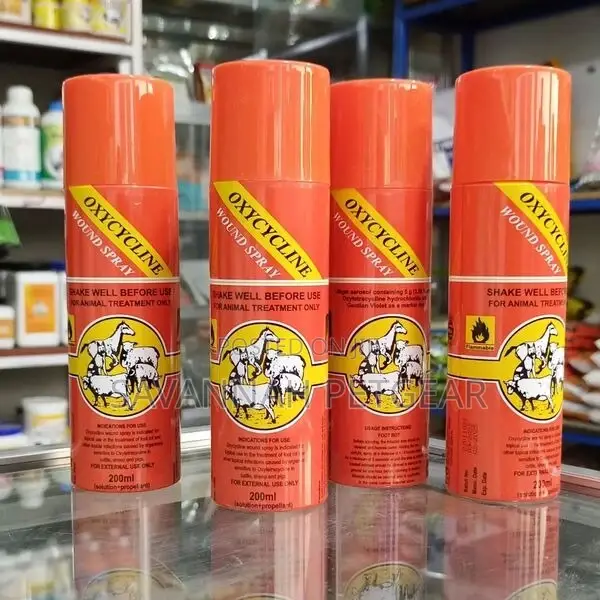 Oxcycline Wound Spray for Animals Foot and Mouth Treatment