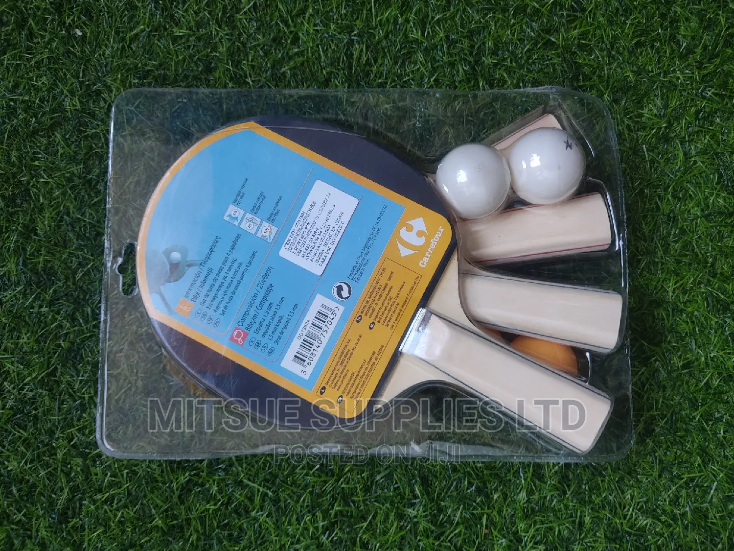 Table Tennis Jumbo Combo With 4 Bats ( 2 Star ) 4 Balls