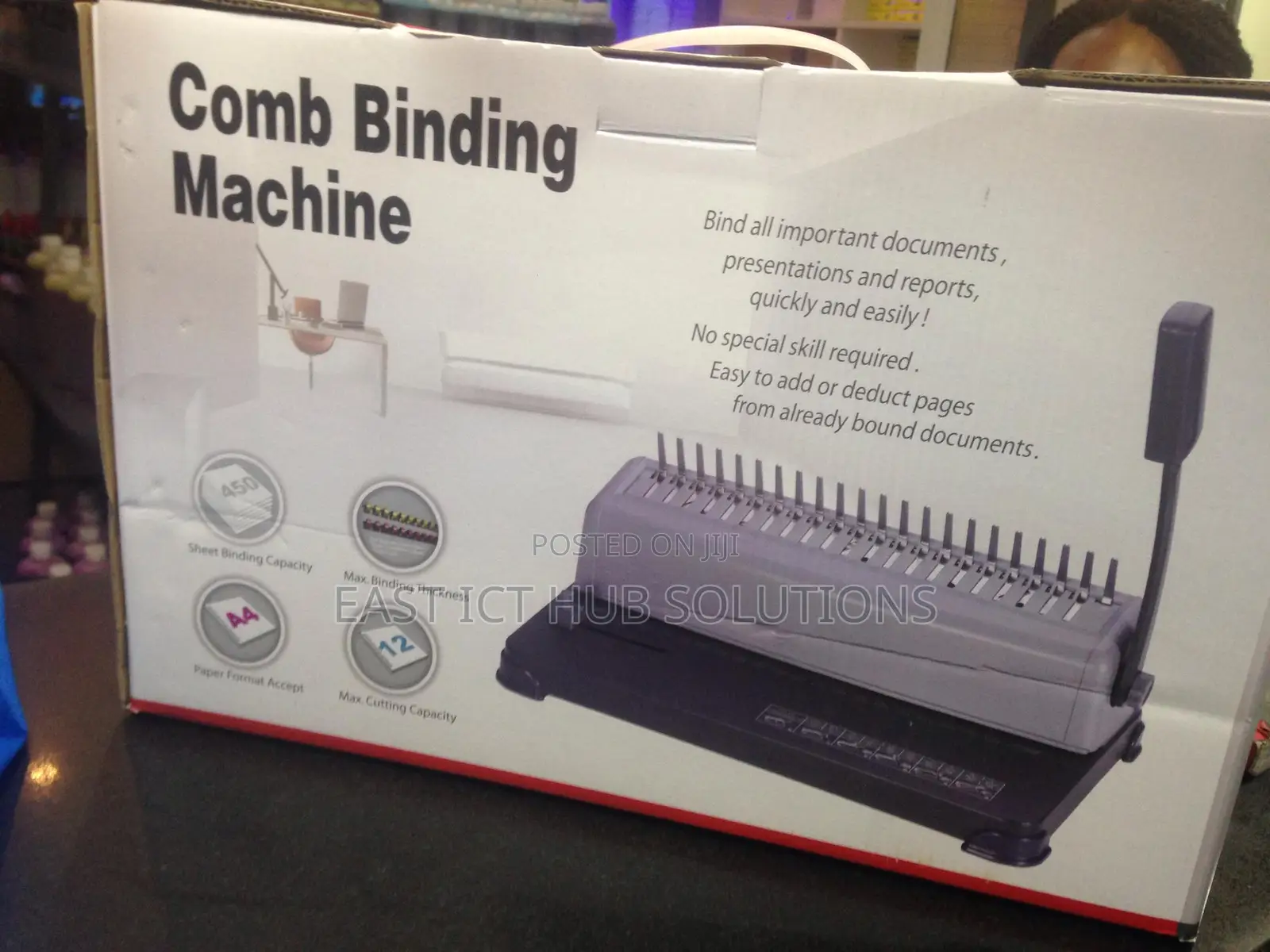 Comb Binding Machine