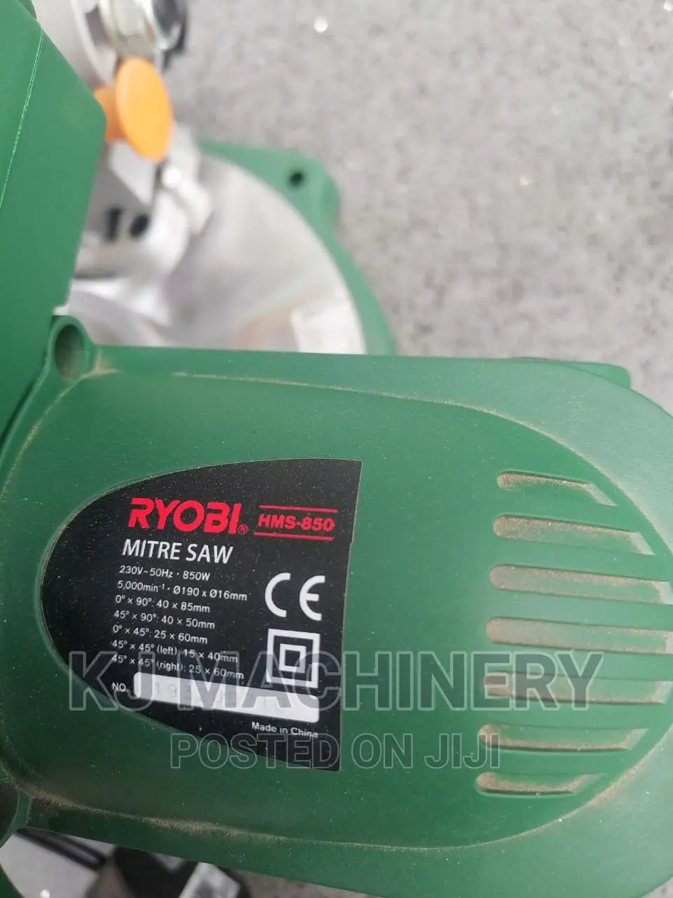 Mitre Saw-Hms850~185mm-850watts-Ryobi Brand